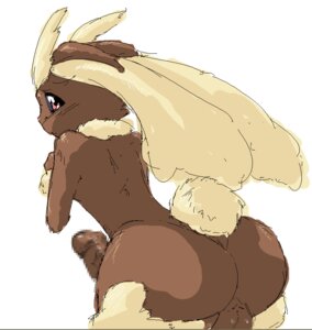 Rating: Explicit Score: 0 Tags: anthro ass balls bottomless brown_fur color fur furry furry_ass lagomorph lopunny male male_lopunny male_only male_pokemon nintendo nude penis pokemon pokemon_(species) rabbit rule34 solo testicles topless white_background User: bunchy7s