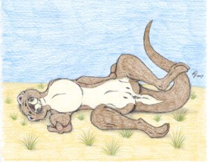 Rating: Explicit Score: 0 Tags: 2007 anthro anus beach belly biped brown_body brown_fur brown_nose casual_nudity chest_tuft e621 feet female fur genitals grass half-closed_eyes looking_at_viewer lying mammal membrane_(anatomy) multicolored_body multicolored_fur mustelid narrowed_eyes nude nude_beach on_side otter outside paws plant sand seaside sherwood signature solo spread_legs spreading tail tail_anus tan_belly tan_body tan_fur teats thick_tail tuft two_tone_body two_tone_fur vulva water webbed_hands whiskers User: bunchy7s