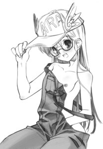 Rating: Questionable Score: 0 Tags: 1girls android arale_norimaki blush breasts dr._slump female flat_chest glasses hat highres long_hair looking_at_viewer monochrome naked_overalls nipples no_panties open_mouth overalls rule34 senomoto_hisashi simple_background smile solo white_background User: bunchy7s