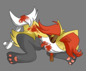 Rating: Explicit Score: 0 Tags: alpha_channel anthro autocunnilingus blood bodily_fluids braixen canid canine death demonio dismemberment e621 female generation_6_pokemon genitals gore gore_focus grotesque_death headless_play inner_ear_fluff mammal masturbation nintendo oral oral_masturbation pawpads pokemon pokemon_(species) simple_background solo transparent_background tuft vaginal vaginal_masturbation vulva User: bunchy7s