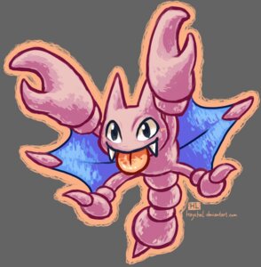 Rating: Safe Score: 0 Tags: 2012 ambiguous_gender black_eyes digital_media_(artwork) e621 fangs feral generation_2_pokemon gligar grey_background haychel hi_res nintendo pink_body pokemon pokemon_(species) simple_background solo teeth tongue tongue_out User: bunchy7s Rating: Safe Score: 0 Tags: 2012 ambiguous_gender black_eyes digital_media_(artwork) e621 fangs feral generation_2_pokemon gligar grey_background haychel hi_res nintendo pink_body pokemon pokemon_(species) simple_background solo teeth tongue tongue_out User: bunchy7s