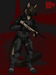 Rating: Safe Score: 0 Tags: 2014 3:4 abstract_background anthro armor canid canine canis domestic_dog e621 fabrique_nationale_herstal german_shepherd gun herding_dog holding_gun holding_object holding_ranged_weapon holding_weapon male mammal pastoral_dog ranged_weapon rifle scar-h solo trigger_discipline weapon xoloitz User: bunchy7s Rating: Safe Score: 0 Tags: 2014 3:4 abstract_background anthro armor canid canine canis domestic_dog e621 fabrique_nationale_herstal german_shepherd gun herding_dog holding_gun holding_object holding_ranged_weapon holding_weapon male mammal pastoral_dog ranged_weapon rifle scar-h solo trigger_discipline weapon xoloitz User: bunchy7s