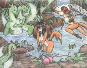 Rating: Questionable Score: 0 Tags: anthro bathing black_hair bra breasts bubble butt canid canine clothing dragon e621 fantasy fantasy_world feathered_wings feathers female flying fox fur green_body green_scales group hair mammal membrane_(anatomy) membranous_wings mythological_creature mythological_scalie mythology neonate nipples nude orange_body orange_fur paul_lucas playing red_hair scales scalie skinny_dipping soap tail traditional_media_(artwork) underwear water waterfall wings young User: bunchy7s