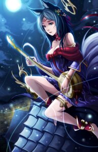 Rating: Safe Score: 0 Tags: accessory ahri_(lol) alternate_costume animal_humanoid anklet armband armlet bare_shoulders barefoot bell black_body black_fur black_hair blue_eyes bracelet breasts canid canid_humanoid canine canine_humanoid city cleavage clothed clothing cloud collar detailed_background dress e621 facial_markings feet female floating fox fox_humanoid full_moon fur garter_belt garter_straps gold_(metal) hair hair_accessory hair_ribbon head_markings hi_res human humanoid jade_(gem) jewelry league_of_legends light long_hair mammal mammal_humanoid markings moon moonlight multi_tail musical_instrument night on_roof perzeusblade plucked_string_instrument ribbons ring riot_games rooftop shamisen sitting solo star string_instrument tail tencent thigh_strap tile_roof toes white_body white_fur User: bunchy7s