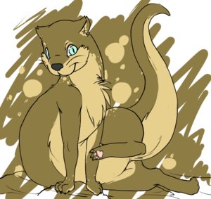 Rating: Safe Score: 0 Tags: ambiguous_gender blue_eyes brown_theme classified-crud e621 feral fizzy_coke looking_at_viewer mammal mustelid otter solo source_request tail thick_tail toony User: bunchy7s