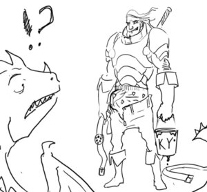 Rating: Explicit Score: 0 Tags: armor ball_gag black_and_white bulge clothed clothing dragon duo e621 erection erection_under_clothing feral gag human humor knight lay_the_dragon lube male mammal meme monochrome mythological_creature mythological_scalie mythology rape_face scalie shocked simple_background suggestive underwear unknown_artist warrior white_background User: bunchy7s