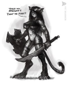 Rating: Questionable Score: 0 Tags: 2011 4:5 anthro barbarian breasts clothed clothing dialogue e621 english_text felid female hair leopard mammal melee_weapon neurodyne pantherine shield skimpy solo sword tail text warrior weapon User: bunchy7s Rating: Questionable Score: 0 Tags: 2011 4:5 anthro barbarian breasts clothed clothing dialogue e621 english_text felid female hair leopard mammal melee_weapon neurodyne pantherine shield skimpy solo sword tail text warrior weapon User: bunchy7s
