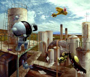 Rating: Safe Score: 0 Tags: aircraft airplane ambiguous_gender e621 factory generation_1_pokemon generation_3_pokemon group hair_mouth ladder legendary_pokemon magnemite mawile nintendo paper pokemon pokemon_(species) registeel spring_bane vehicle User: bunchy7s