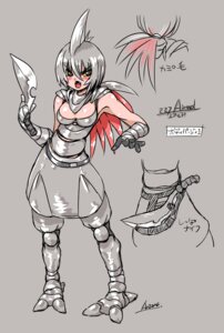 Rating: Questionable Score: 0 Tags: alternate_species aozane armor black_eyes bottomwear bra breasts cleavage clothed clothing e621 female gauntlets generation_2_pokemon gloves greaves hair handwear human humanized mammal melee_weapon nintendo open_mouth pokemon pokemon_(species) ponytail skarmory skirt solo sword unconvincing_armor underwear weapon yellow_sclera User: bunchy7s