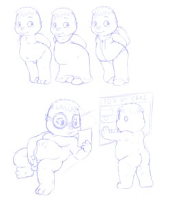 Rating: Explicit Score: 0 Tags: alvin_and_the_chipmunks anthro ass blush ejaculation erection glasses male masturbation naked penis rule34 short_hair sketch tagme theodore_seville User: bunchy7s