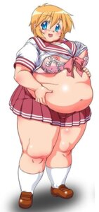 Rating: Explicit Score: 0 Tags: 1girls artist_request bare_midriff belly blonde_hair blue_eyes bra breasts fat female female_only human large_breasts lingerie lucky_star obese patricia_martin plump rule34 ryouou_school_uniform simple_background solo thick_thighs thighs tummy_grab underwear User: bunchy7s