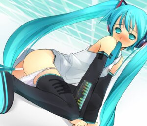 Rating: Explicit Score: 0 Tags: 1girl anal anal_object_insertion anal_tail aqua_eyes aqua_hair ass blue_eyes blue_hair blush boots detached_sleeves female green_eyes hatsune_miku headphones insertion long_hair mouth_hold necktie negi_suppository object_insertion panties panty_pull penetration produce produce_dildo produce_in_ass produce_insertion rule34 solo spring_onion takashima thighhighs tied_hair twintails underwear vegetable_dildo vegetable_in_ass very_long_hair vocaloid white_panties User: bunchy7s