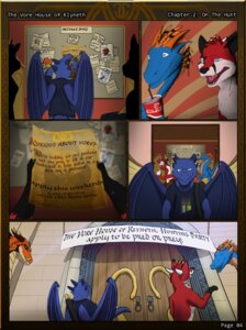 Rating: Safe Score: 0 Tags: anthro canid canine clothing comic dipstick_tail dragon e621 english_text evalion fox hi_res horn jayri_(jayri-veradian-avieock) krevaan_(cometfox) male mammal markings membrane_(anatomy) membranous_wings multiple_scenes mythological_creature mythological_scalie mythology nolow scalie tail tail_markings text the_vore_house_of_klyneth tritus_(laestir) wings User: bunchy7s