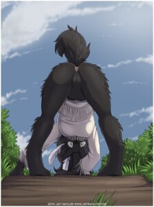 Rating: Explicit Score: 0 Tags: 2014 accessory anthro anus ass_up bent_over black_body black_fur black_nose bottomless bottomless_anthro bottomless_female breasts butt canid canine canis clothed clothing cloud conditional_dnp digital_media_(artwork) downward_dog_pose e621 feather_in_hair feathers female fur genitals hair hair_accessory hands_on_ground head_down_ass_up humanoid_genitalia humanoid_vulva jay_naylor looking_at_viewer looking_back looking_back_at_viewer looking_through looking_through_legs looking_through_legs_at_viewer loose_feather low-angle_view mammal morgan_(mowolf) outside presenting presenting_hindquarters raised_tail rear_view shirt sky solo tail topwear upside_down_face vulva wolf yellow_eyes User: bunchy7s