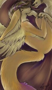 Rating: Safe Score: 0 Tags: 2009 anthro arty_crop breasts canid canine canis curled_up duo e621 eyes_closed feathered_wings feathers female fennec_fox fox intimate lycangel male male/female mammal nude side_boob tail true_fox wings wolf User: bunchy7s
