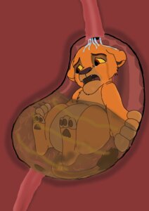 Rating: Questionable Score: 0 Tags: absurd_res ambiguous_gender belly bodily_fluids digestion disney e621 felid female female_prey feral fur hi_res inside_stomach internal kiara_(the_lion_king) lion mammal mistydash organs pantherine solo stomach stomach_acid tail tail_tuft the_lion_king tuft unseen_pred vore young young_feral User: bunchy7s