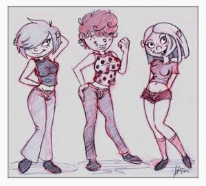 Rating: Questionable Score: 0 Tags: 14-bis 2006 adonis_belt artist_initials clothed curly_hair dated ed_edd_n_eddy female human jeans kanker_sisters lee_kanker marie_kanker may_kanker navel posing rule34 sisters sketch straight_hair suggestive_pose teenager tummy User: bunchy7s