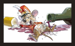 Rating: Explicit Score: 0 Tags: alcohol anthro beverage black_border bodily_fluids border cigarette clothing cum disney donkeypunch drunk dumbo_(movie) e621 erection food genital_fluids genitals house_mouse humanoid_genitalia humanoid_penis male mammal masturbation mouse murid murine penile penile_masturbation penis rodent solo substance_intoxication tail timothy_mouse uniform wine User: bunchy7s