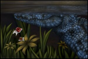 Rating: Safe Score: 0 Tags: ambiguous_gender aquatic banrai blue_body carp crocodile crocodilian cyprinid cypriniform digital_media_(artwork) digital_painting_(artwork) e621 feral fish group painting_(artwork) partially_submerged perspective reptile scales scalie solo_focus underwater water User: bunchy7s