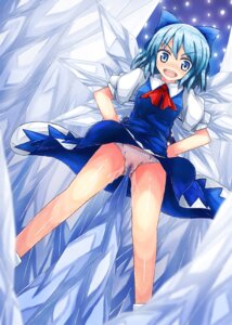Rating: Explicit Score: 0 Tags: 90i blue_eyes blue_hair blush bow cameltoe cirno dress female from_below hands_on_hips highres ice ice_wings panties pantyshot pussy pussy_juice pussy_juice_drip pussy_juice_stain rule34 see-through solo spike touhou underwear upskirt wet_panties white_panties wings User: bunchy7s