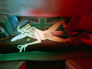 Rating: Questionable Score: 0 Tags: black_hair cross_necklace erection gorillaz green_skin legs_apart long_fingers lying_on_side male male_only murdoc_niccals murdoc_niccals_(mtv_cribs) musician naked_footwear nude_edit nudity on_bed pendant penis poster_(object) rule34 solo tattoo union_jack upside_down_cross User: bunchy7s