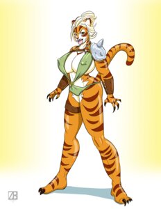 Rating: Questionable Score: 0 Tags: absurd_res anthro armband big_breasts biped braided_hair breasts claws curvy_figure e621 fangs felid female hair hi_res lips looking_at_viewer mammal nipples open_mouth pantherine small_waist solo standing stripes tail teeth tiger tongue tongue_out warrior white_hair wide_hips yellow_eyes zaftigbunnypress User: bunchy7s