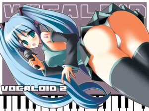Rating: Explicit Score: 0 Tags: 1girl 1girls aqua_eyes aqua_hair ass ass_focus blue_hair blush boobs breasts detached_sleeves embarrassed female from_below hatsune_miku long_hair looking_back medium_breasts microphone open_mouth panties pantyshot rule34 sideboob skirt solo solo_female stem_(roam) thigh_highs thighhighs thighs tied_hair twintails underwear upskirt upskirt_view very_long_hair vocaloid white_panties User: bunchy7s