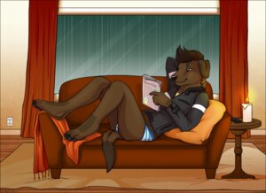 Rating: Safe Score: 0 Tags: 2011 anthro biped candle canid canine canis clothing domestic_dog e621 etuix female furniture lying mammal on_back panties reading sofa solo tail underwear User: bunchy7s