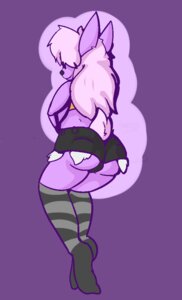 Rating: Questionable Score: 0 Tags: anthro bat big_butt bottomwear butt clothing e621 female hair hair_over_eyes hotpants knee_highs legwear mammal purple_background purple_theme rear_view shorts simple_background sirphilliam skootch solo stockings wide_hips User: bunchy7s Rating: Questionable Score: 0 Tags: anthro bat big_butt bottomwear butt clothing e621 female hair hair_over_eyes hotpants knee_highs legwear mammal purple_background purple_theme rear_view shorts simple_background sirphilliam skootch solo stockings wide_hips User: bunchy7s