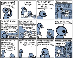 Rating: Safe Score: 0 Tags: 2008 anthro avian beak bear beartato bird comic dialogue e621 english_text female human humor mammal nedroid reginald_(nedroid) shrine speech_bubble text what User: bunchy7s Rating: Safe Score: 0 Tags: 2008 anthro avian beak bear beartato bird comic dialogue e621 english_text female human humor mammal nedroid reginald_(nedroid) shrine speech_bubble text what User: bunchy7s