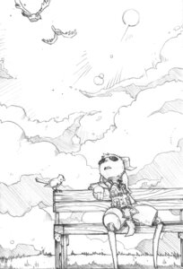 Rating: Safe Score: 0 Tags: ambient_bird anthro avian ayato beak bench biped bird clothed clothed_anthro clothed_male clothing cloud cybernetics cyborg day detailed detailed_background e621 eyewear fluffy fluffy_tail front_view grass greyscale horn humanoid_hands long_ears looking_away looking_up machine male monochrome on_bench open_mouth outside plant short_tail sitting sitting_on_bench sky slim_anthro slim_male solo sun sunglasses tail toony User: bunchy7s