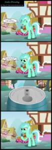 Rating: Safe Score: 0 Tags: absurd_res amber_eyes beverage building can comic container cutie_mark e621 english_text equid equine eyes_closed female feral flower friendship_is_magic fur green_body green_fur hair hasbro hi_res horn humor lyra_heartstrings_(mlp) mammal multicolored_hair my_little_pony mythological_creature mythological_equine mythology outside parasprite_(mlp) plant pun quadruped shrub sky smile soda solo tail text toxic-mario two_tone_hair unicorn url User: bunchy7s