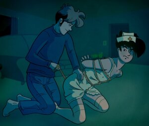 Rating: Explicit Score: 0 Tags: bondage bugjar gay jonathan_gabriel male male_only nurse nurse_outfit penny_arcade rule34 shibari tagme tycho_brahe webcomic User: bunchy7s
