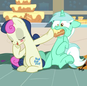 Rating: Safe Score: 0 Tags: 2011 blush bonbon_(mlp) cake cutie_mark dated dessert detailed_background duo e621 earth_pony equid equine eyes_closed feeding female feral food force_feeding forced friendship_is_magic happy hasbro horn horse inside lyra_heartstrings_(mlp) mammal my_little_pony mythological_creature mythological_equine mythology pony scruffytoto tail toony unicorn User: bunchy7s