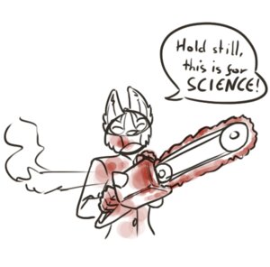 Rating: Questionable Score: 0 Tags: anthro blood bodily_fluids canid canine chainsaw digital_media_(artwork) e621 english_text eyes_closed female feretta fox looking_at_viewer low_res mammal monochrome power_tool red_fox silver_fox simple_background solo text tools true_fox tumblr vixavil_hayden white_background User: bunchy7s