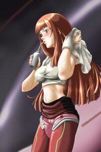 Rating: Explicit Score: 0 Tags: 1girls artist_request bangs blunt_bangs blush bodysuit bottle bra breasts cameltoe crop_top drink drinking female ken_marinaris lingerie long_hair midriff navel orange_hair purple_eyes pussy rule34 solo sports_bra straw sweat t-shirt towel underwear very_long_hair water_bottle white_bra zone_of_the_enders User: bunchy7s