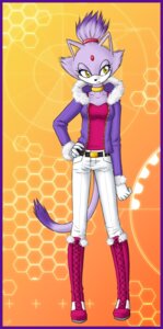Rating: Safe Score: 0 Tags: amber_eyes anthro belt blaze_the_cat boots bottomwear breasts clothing collar denim denim_bottomwear denim_clothing domestic_cat e621 felid feline felis female footwear gloves hair hand_on_hip handwear hi_res jacket jeans mammal orange_background pants ponytail saruke sega shoes simple_background solo sonic_the_hedgehog_(series) tail topwear User: bunchy7s