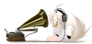 Rating: Safe Score: 0 Tags: ahoge animal_humanoid arms_together bell bell_collar bent_legs blush bottomwear canid canid_humanoid canine canine_humanoid canis clothed clothing collar cord dog_humanoid dog_tail domestic_dog e621 electronics extended_arms eyes_closed female gramophone hair headphones his_master's_voice humanoid jingle_bell mammal mammal_humanoid music nananana_nanana off_shoulder radio record_player sitting skirt solo tail the_gramophone_company_limited unavailable_at_source wariza white_hair wired_headphones User: bunchy7s