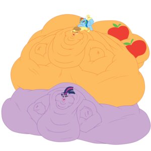 Rating: Questionable Score: 0 Tags: 1:1 2012 applejack_(mlp) belly big_belly big_butt big_cheeks blobby blue_body blue_feathers blue_fur butt chubby_cheeks e621 earth_pony equid equine eyes_closed fat_rolls feathered_wings feathers female feral friendship_is_magic fur group guyfuy hair hasbro hi_res horn horse huge_belly huge_butt huge_cheeks hyper hyper_belly hyper_butt hyper_cheeks immobile mammal morbidly_obese morbidly_obese_female morbidly_obese_feral multicolored_hair my_little_pony mythological_creature mythological_equine mythology obese obese_female obese_feral overweight overweight_female overweight_feral pegasus pony purple_hair rainbow_dash_(mlp) simple_background tongue tongue_out twilight_sparkle_(mlp) two_tone_hair unicorn what what_has_magic_done what_has_science_done white_background wings User: bunchy7s