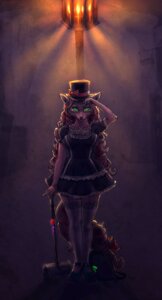 Rating: Safe Score: 0 Tags: alternative_fashion anthro biped canid canine clothing dress e621 eyewear female footwear fox fudchan glasses goth gothic_lolita green_eyes hat headgear headwear j-fashion legwear light lolita_(fashion) looking_at_viewer mammal shoes solo standing stockings tail victorian_goth User: bunchy7s