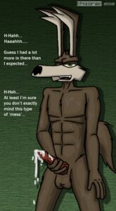 Rating: Explicit Score: 0 Tags: 2012 abs anthro balls biceps biped bodily_fluids brown_body brown_fur canid canine canis coyote cum dialogue e621 english_text erection fur genital_fluids genitals loonatics_unleashed looney_tunes male mammal masturbation muscular muscular_anthro muscular_male nude open_mouth orgasm paws pecs penile penile_masturbation penis solo standing tail tech_e._coyote text thizorac tongue warner_brothers User: bunchy7s
