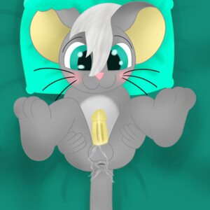 Rating: Explicit Score: 0 Tags: 1:1 anus bed blush bodily_fluids chibi dripping e621 erection feral furniture genital_fluids genitals kintaro_the_mouse kintarothemouse legs_up lube male mammal mouse murid murine penis pillow precum rodent solo young young_feral young_male User: bunchy7s