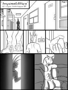Rating: Questionable Score: 0 Tags: 2007 agro_antirrhopus_(character) agroalba anthro bottomwear clothing comic digital_drawing_(artwork) digital_media_(artwork) door duo e621 english_text greyscale hotel lizard male monochrome pants reptile scalie tail text User: bunchy7s