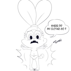 Rating: Questionable Score: 0 Tags: 1:1 anthro breasts cartoon_network child chowder_(series) clothed clothing e621 english_text female hi_res lagomorph launny leporid mammal panini_(chowder) panties rabbit simple_background solo tail text topless underwear white_background young young_anthro young_female User: bunchy7s