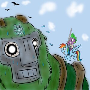 Rating: Safe Score: 0 Tags: 1:1 ambient_bird ambient_flier ambient_silhouette anthro armor avian barba_(shadow_of_the_colossus) bird blue_body blue_feathers blue_fur bodily_fluids cloud colossus colossus_(shadow_of_the_colossus) corvid corvus_(genus) crow cutie_mark detailed_background dragon e621 equid equine feathered_wings feathers female feral friendship_is_magic fur glowing glowing_eyes glowing_runes group hair hasbro horse japan_studio_(game_developer) madmax male mammal moss multicolored_hair multicolored_tail my_little_pony mythological_creature mythological_equine mythological_scalie mythology oscine passerine pegasus plant pony rainbow_dash_(mlp) rainbow_hair rainbow_tail rock scalie shadow_of_the_colossus silhouette sky sony_corporation sony_interactive_entertainment spike_(mlp) sweat tail team_ico_(game_developer) toony trio_focus wander_(shadow_of_the_colossus) weapon wings young young_anthro User: bunchy7s