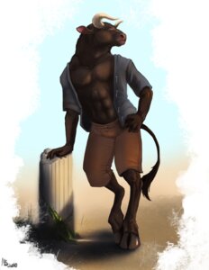 Rating: Safe Score: 0 Tags: abs anthro athletic biceps big_muscles biped bottomwear bovid bovine brown_body brown_eyes brown_fur clothed clothing e621 european_mythology fur greek_mythology hand_on_hip hooves horn male mammal minotaur mistresssparkles muscular muscular_anthro muscular_male mythology nipples open_clothing open_shirt open_topwear pecs pose shirt shorts solo standing tail tail_tuft topwear tuft User: bunchy7s