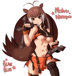 Rating: Safe Score: 0 Tags: animal_humanoid antenna_hair arc_system_works blazblue bottomwear breasts brown_clothing brown_eyes brown_hair brown_handwear brown_legwear brown_panties brown_topwear brown_underwear clothing club_(weapon) crop_top digital_media_(artwork) dual_wielding e621 female fingerless_gloves footwear gloves hair handwear holding_object holding_weapon humanoid kamirobo legwear makoto_nanaya mammal mammal_humanoid markings melee_weapon midriff miniskirt multicolored_hair muscular muscular_female muscular_humanoid navel nightstick orange_bottomwear orange_clothing orange_handwear panties panty_peek portrait red_eyes rodent rodent_humanoid sciurid sciurid_humanoid shirt shirt_collar short_hair simple_background skirt smile socks solo squirrel_tail striped_markings striped_tail stripes tail tail_markings thigh_highs thigh_socks three-quarter_portrait topwear tree_squirrel tree_squirrel_humanoid two_tone_hair under_boob underwear weapon white_background white_hair User: bunchy7s