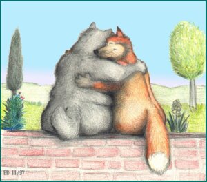 Rating: Safe Score: 0 Tags: 1997 ambiguous_gender anthro bd big_butt butt canid canine canis colored_pencil_(artwork) cuddling detailed detailed_background dipstick_tail duo e621 fox hug love male mammal markings overweight tail tail_markings toony traditional_media_(artwork) wolf User: bunchy7s Rating: Safe Score: 0 Tags: 1997 ambiguous_gender anthro bd big_butt butt canid canine canis colored_pencil_(artwork) cuddling detailed detailed_background dipstick_tail duo e621 fox hug love male mammal markings overweight tail tail_markings toony traditional_media_(artwork) wolf User: bunchy7s