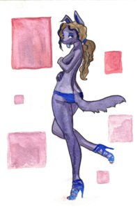 Rating: Questionable Score: 0 Tags: anthro brown_hair canid canine canis clothed clothing domestic_dog e621 female hair mammal mastiff molosser painting_(artwork) panties pinup pose ruphia shar_pei sherri_mayim simple_background solo square tail topless traditional_media_(artwork) traditional_painting_(artwork) traditional_watercolor_(artwork) underwear watercolor_(artwork) white_background User: bunchy7s