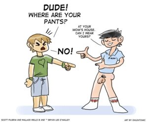 Rating: Explicit Score: 0 Tags: 2boys artist_name average_sized_penis black_hair blue_shirt bottomless brown_hair c-atomic character_name childatomic closed_eyes flaccid flaccid_penis foreskin green_shirt jean_shorts male male_only penis pointing_at_another pubic_hair refusal rule34 scott_pilgrim scott_w_pilgrim short_sleeved_shirt socks t-shirt tagme thick_penis uncircumcised uncut unretracted_foreskin wallace_wells white_background wristbands User: bunchy7s